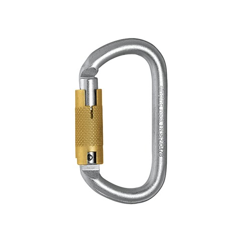 Carabiner - Oval Steel Connector / Triple Lock