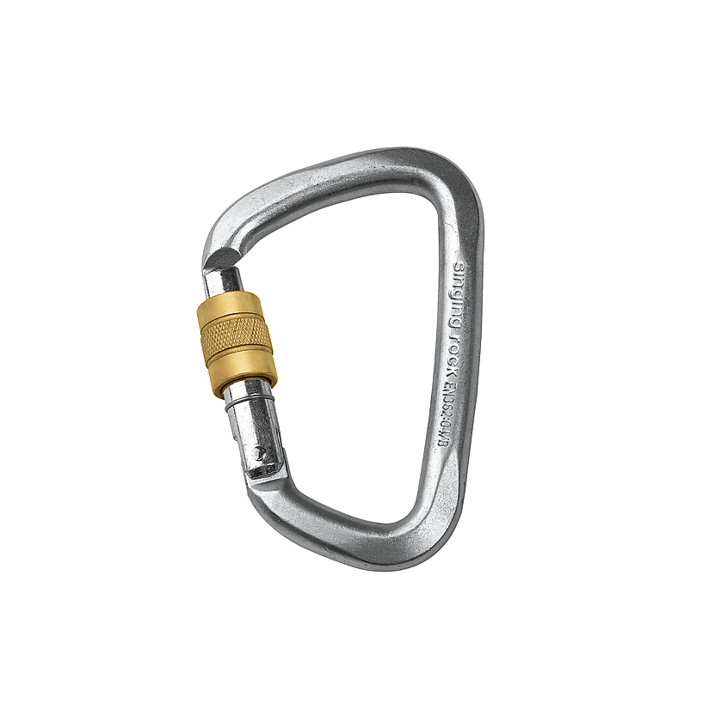 Carabiner - D Steel Connector / Screw