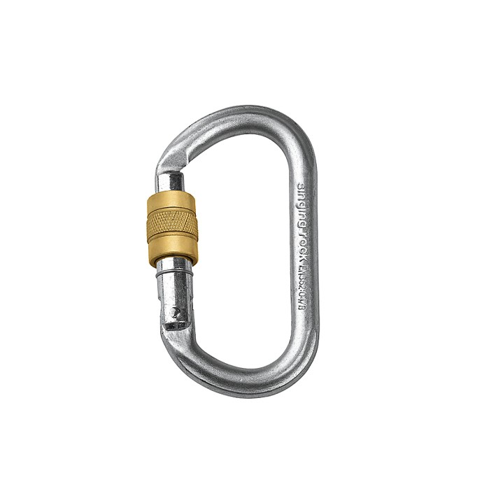 Carabiner - Oval Steel Connector / Screw